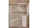 Walk-in shower with built-in bench and tiled walls at 420 Beach Rd # 203, Sarasota, FL 34242