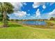 Serene lake view in a residential community at 5610 Rain Lily Ct, Sarasota, FL 34238