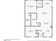 Floor plan showing a two-bedroom, two-bathroom layout at 2060 Willow Hammock Cir # 304, Punta Gorda, FL 33983