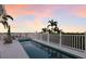 Enjoy sunset views from this waterfront pool at 4110 Riverview Blvd, Bradenton, FL 34209