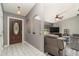 Inviting entryway with a view into the living room at 4239 Durant St, Port Charlotte, FL 33948