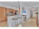 Kitchen boasts granite countertops, stainless steel appliances, and wood cabinets at 500 San Lino Cir # 511, Venice, FL 34292