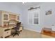 Home office with built-in desk and ample storage at 500 San Lino Cir # 511, Venice, FL 34292
