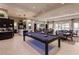 Community room with pool table and kitchen at 6226 Plateau Ct, Bradenton, FL 34203