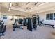 Modern fitness center with various exercise equipment at 6226 Plateau Ct, Bradenton, FL 34203