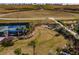 Aerial view of community pickleball courts and surrounding landscape at 6226 Plateau Ct, Bradenton, FL 34203