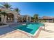 Relaxing community pool with plenty of lounge chairs at 7156 Rue De Palisades # 3, Sarasota, FL 34238