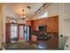 Stylish kitchen with granite countertops, stainless steel appliances, and sleek cabinetry at 7806 Ontario Street Cir # 7806, Sarasota, FL 34243