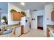 Kitchen with granite counters, oak cabinets, and stainless steel appliances at 8317 Idlewood Ct, Lakewood Ranch, FL 34202