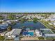 Community overview featuring a lake, pool, and recreational areas at 1111 49Th Avenue W Dr, Bradenton, FL 34207