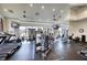 Spacious gym featuring treadmills, weight machines, and more at 13240 Sorrento Way, Bradenton, FL 34211