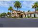Mediterranean-style clubhouse entrance with palm trees at 153 Soliera St, Nokomis, FL 34275