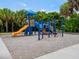 playground with slides and climbing structures at 153 Soliera St, Nokomis, FL 34275