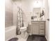 Clean and modern bathroom with tiled shower and vanity at 16351 Coconut Palm Dr, Port Charlotte, FL 33953