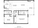 Floor plan showing a 1121 sq ft condo with 2 baths at 4430 Exeter Dr # 103, Longboat Key, FL 34228