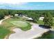 Aerial view of a beautiful golf course at 5412 Stoneybrook Ln, Bradenton, FL 34203