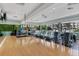Well-equipped fitness center with cardio and weight training equipment at 545 Sanctuary Dr # B406, Longboat Key, FL 34228