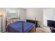 Bedroom with a double bed and sliding door closet at 584 Beverly Rd, Venice, FL 34293