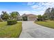 Single-Gathering house with driveway and manicured lawn at 7042 Twin Hills Ter, Lakewood Ranch, FL 34202