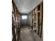 Bathroom currently under renovation, featuring exposed framing at 3181 Irving St, Sarasota, FL 34237