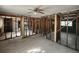Open living area currently under construction and renovation at 3181 Irving St, Sarasota, FL 34237