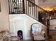 Charming under-stairs storage space with a small door at 5630 3Rd W St, Bradenton, FL 34207