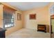 Bright bedroom with wood dresser and window at 608 N Jefferson Ave # 30, Sarasota, FL 34237