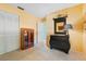 Bedroom with mirrored dresser and built-in closet at 608 N Jefferson Ave # 30, Sarasota, FL 34237