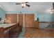 Main bedroom with hardwood floors and large closet at 6919 64Th E Ave, Palmetto, FL 34221