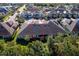 Aerial view showcasing home's location at 11733 Meadowgate Pl, Bradenton, FL 34211