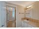 Clean bathroom with vanity, toilet and shower at 1732 Hillview St, Sarasota, FL 34239