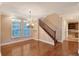 Formal dining room with hardwood floors and chandelier at 1732 Hillview St, Sarasota, FL 34239