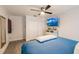 Main bedroom with king-size bed and ample closet space at 301 Gold Tree, Punta Gorda, FL 33955