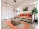 Bedroom featuring a daybed, storage, and a decorative rug at 301 Gold Tree, Punta Gorda, FL 33955