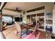 Outdoor patio with seating area and dining table at 301 Gold Tree, Punta Gorda, FL 33955