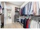 Large walk-in closet with ample shelving and hanging space at 4611 Trento Pl, Bradenton, FL 34211