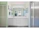 Clean bathroom with single sink vanity and shower at 6908 Drewrys Blf # 711, Bradenton, FL 34203
