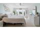 King-size bed, large windows, and plenty of natural light at 6908 Drewrys Blf # 711, Bradenton, FL 34203