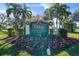 Tara Golf & Country Club entrance sign with landscaping at 6908 Drewrys Blf # 711, Bradenton, FL 34203