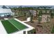 Community bocce ball court near playground and pool at 8089 Sandstar Way, Sarasota, FL 34240