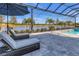 Enjoy the view from your relaxing poolside lounge chairs at 8544 Pavia Way, Bradenton, FL 34202