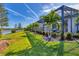 Stunning lakefront property with spacious backyard and screened enclosure at 8544 Pavia Way, Bradenton, FL 34202
