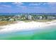 Aerial view showing building's location near the beach at 101 Benjamin Franklin Dr # 54, Sarasota, FL 34236