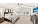 Large main bedroom with high ceilings and ample natural light at 2516 Avenue A, Bradenton Beach, FL 34217