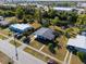 Aerial view of home and surrounding area at 3197 Normandy Dr, Port Charlotte, FL 33952