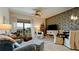 Bright and airy living room with comfortable seating and a dining area at 4046 Overture Cir # 4046, Bradenton, FL 34209