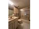 Clean bathroom with a bathtub and shower combination at 5171 Willow Links # 23, Sarasota, FL 34235