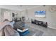 Open concept living area with comfortable seating and dining area at 6035 Worsham Ln # 104, Lakewood Ranch, FL 34211