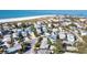 Aerial view of beachside neighborhood at 792 Jacaranda Rd, Anna Maria, FL 34216