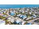 Aerial view showing home's proximity to the beach at 792 Jacaranda Rd, Anna Maria, FL 34216